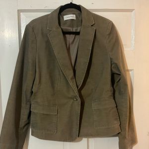 Calvin Klein Single Button Corduroy Jackey